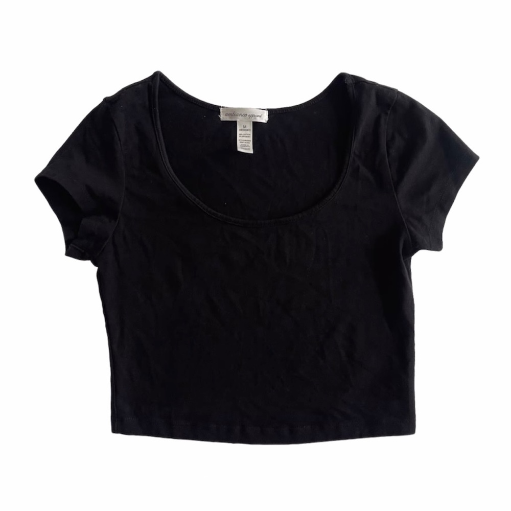 U-Cut Crop Top